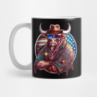 Patriot bull cow Mug